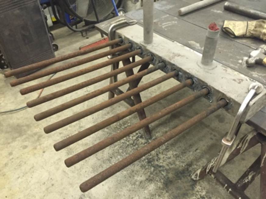 Outer tubes removed