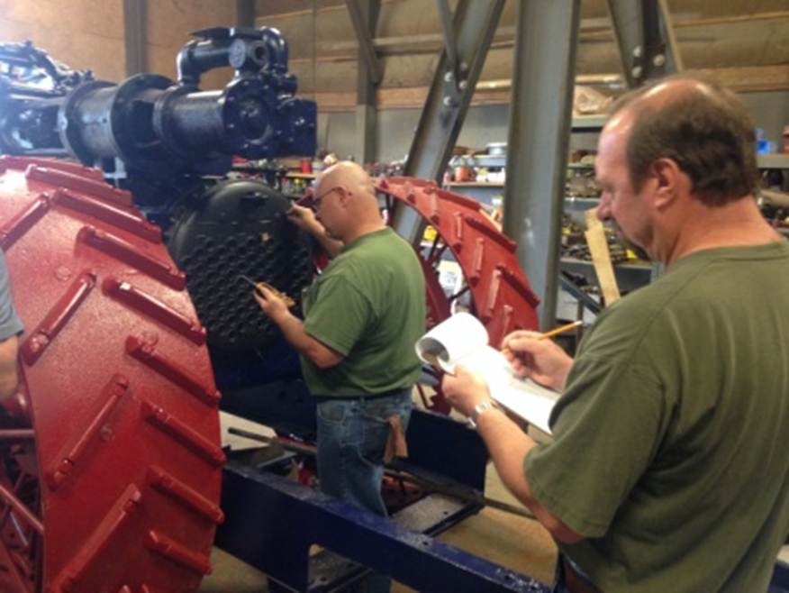 Boiler inspection