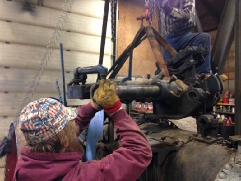 Disassembly continues