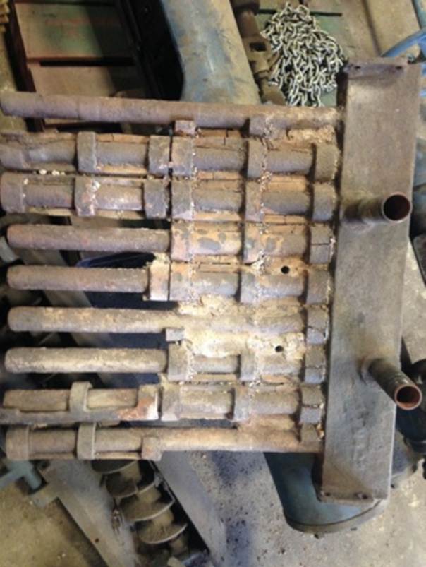 Disassembly progress