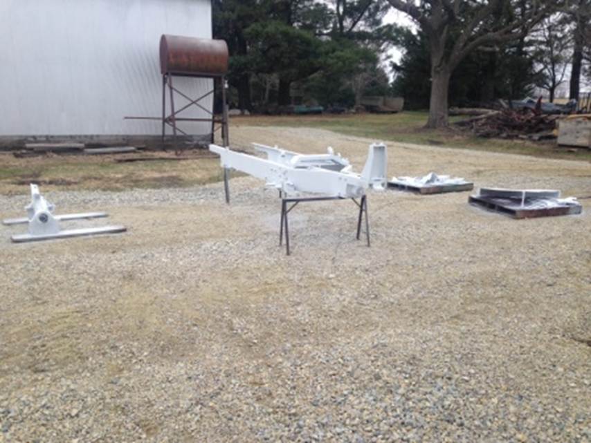 After a day of blasting and priming