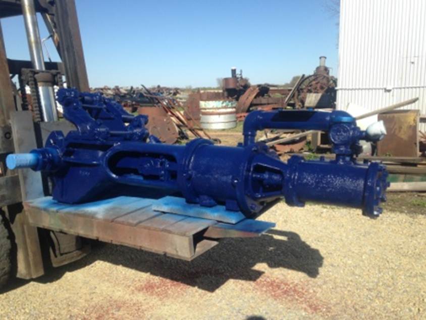 Engine proper painted and ready for installation