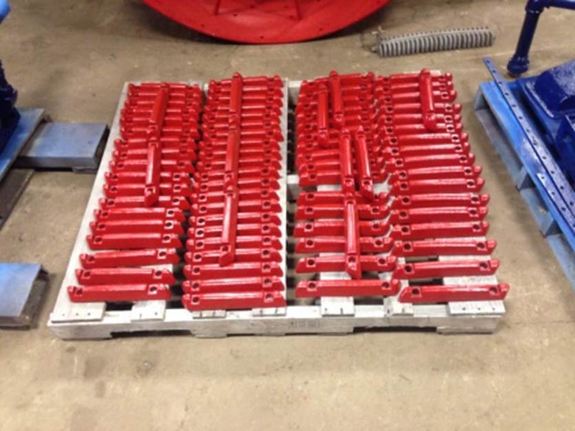Parts ready for assembly