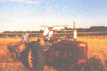 Cutting grain