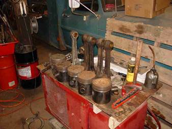 More engine parts