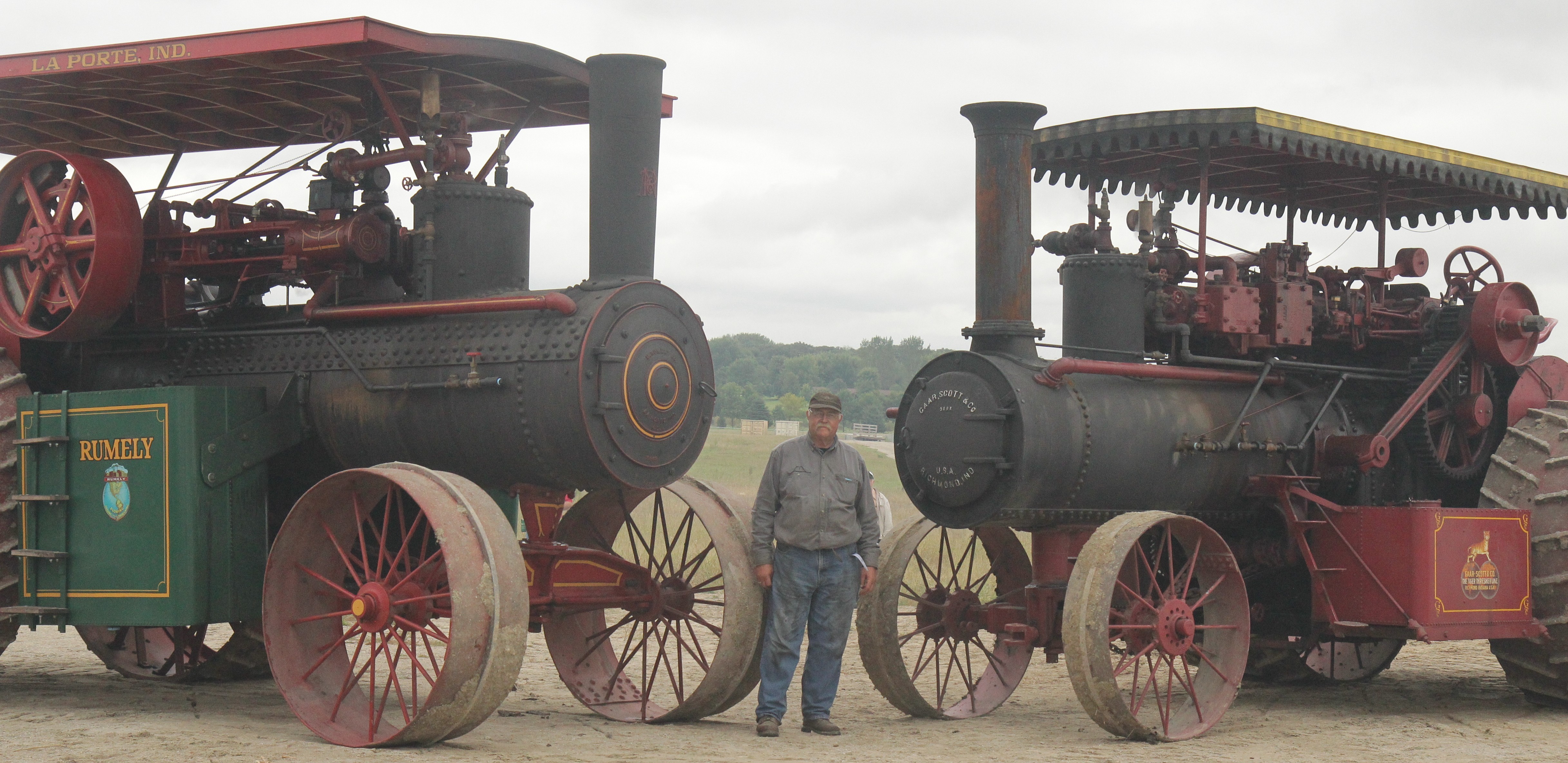 Jerred with the Rumely 36HP and Gaar Scott 40HP Steam Engines